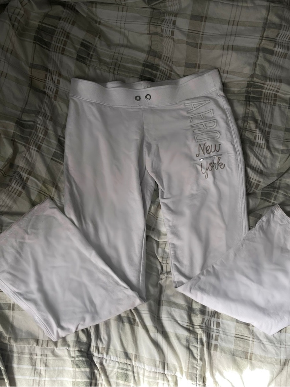 Aeropostale White Pants with Branded Label